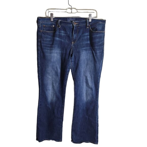 Lucky Brand Mid Rise Sweet Boot Boot Cut Jeans Size 14 - Picture 3 of 13